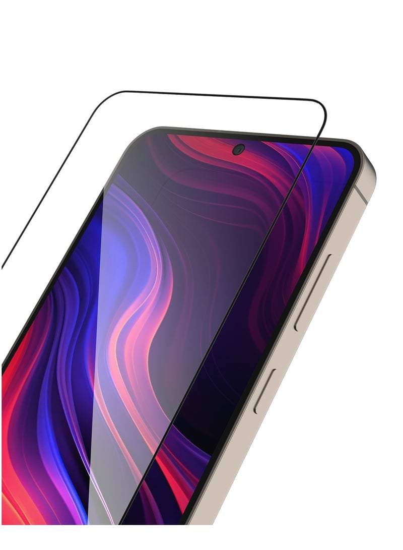 Moxedo Ultra Shield Tempered Glass Screen Protector HD Clear 9H Hardness Full Coverage with Auto-Align Easy Applicator for Samsung Galaxy S24 Plus - Image 1