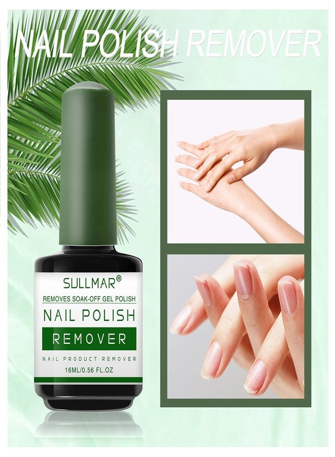 SULLMAR Gel Nail Polish Remover Kit - Gel Polish Remover with Nail Cuticle Oil, Quickly and Easily Remove Nail Polish, Effectively Moisturizes and Strengthens - Image 5
