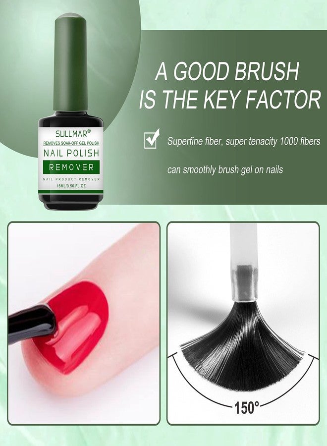 SULLMAR Gel Nail Polish Remover Kit - Gel Polish Remover with Nail Cuticle Oil, Quickly and Easily Remove Nail Polish, Effectively Moisturizes and Strengthens - Image 4