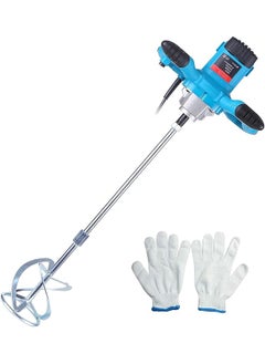 erorex 220V 2 Handheld Electric Mixer Electric Cement Mixer Stirrer 50 60Hz 6 Speed Adjustable Suitable For Different Occasions Meet Your Diversifying Needs. Nl Sa 000646  - Image 1