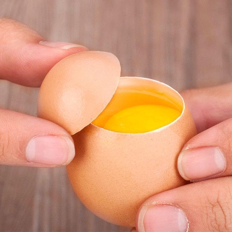 SGABANI Stainless Steel Egg Cracker Topper Cutter RawSoft Hard Boiled Egg Stopaer Shell Removal for Breakfast Kitchen Tool Pack 1 - Image 4