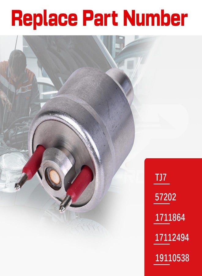 RLP Fuel Injectors Set of 2 Compatible with Buick Roadmaster Cadillac Brougham Blazer Suburban Tahoe GMC Yukon Isuzu Oldsmobile V8 5.7L Replace# 17111864 17112494 - Image 2