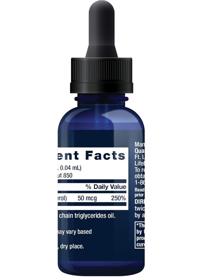 Life Extension Liquid Vitamin D3 50 mcg for Adults - Image 3