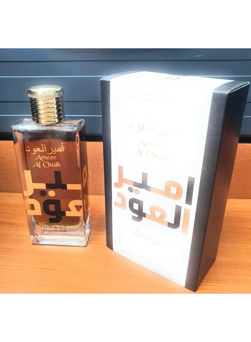Lattafa Ameer Al Oudh Intense Oud Eau De Parfum for Men, 100 Ml - Image 3