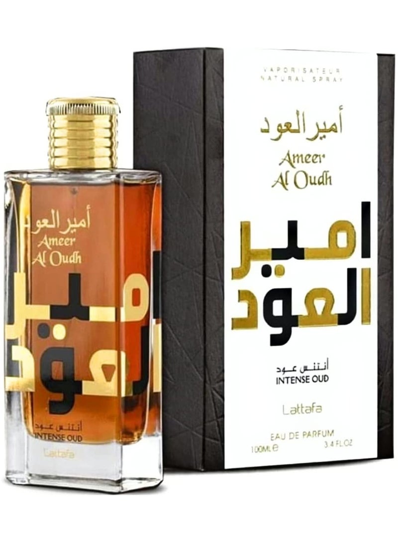 Lattafa Ameer Al Oudh Intense Oud Eau De Parfum for Men, 100 Ml - Image 1