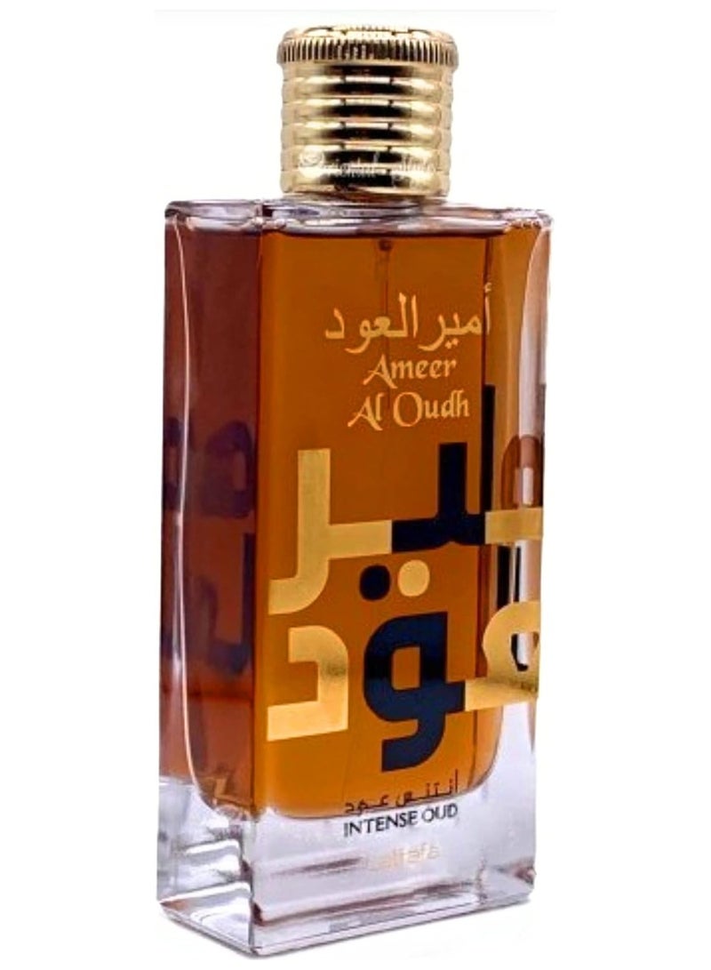 Lattafa Ameer Al Oudh Intense Oud Eau De Parfum for Men, 100 Ml - Image 4