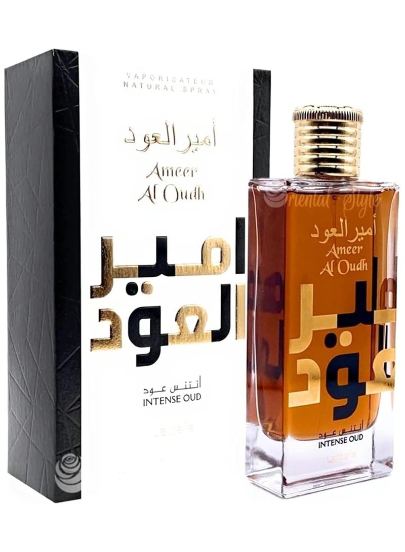 Lattafa Ameer Al Oudh Intense Oud Eau De Parfum for Men, 100 Ml - Image 2