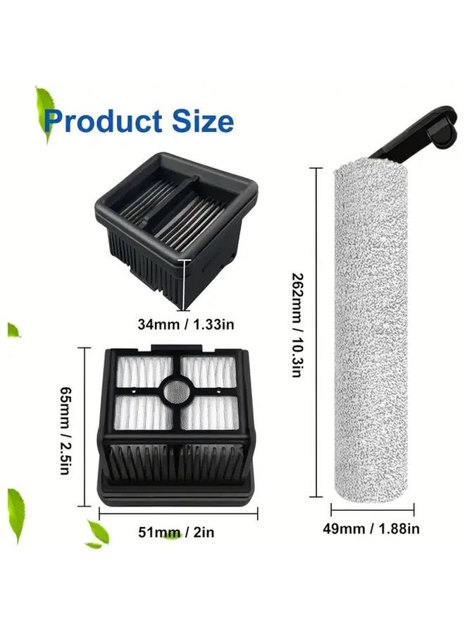 Replacement Brush Roller And HEPA Filter For Dreame H12 Pro Vacuum Cleaner Accessories Kit - Image 2