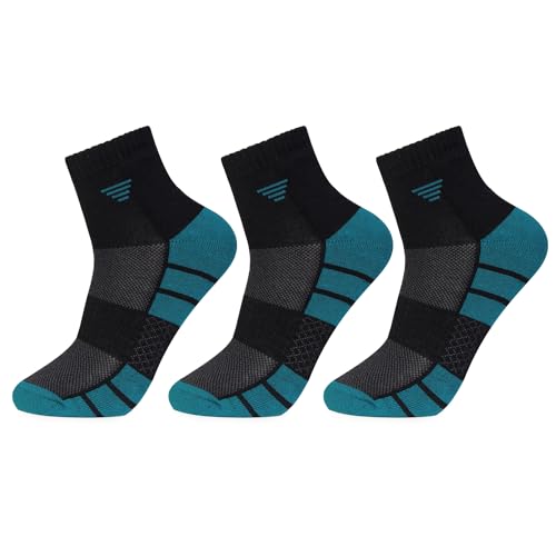Bonjour Performance Sports Ankle Bamboo Socks for Men (Color-Assorted) - Image 2