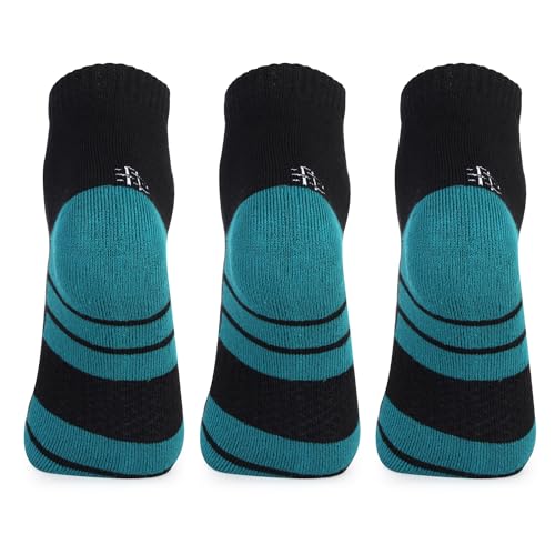 Bonjour Performance Sports Ankle Bamboo Socks for Men (Color-Assorted) - Image 4