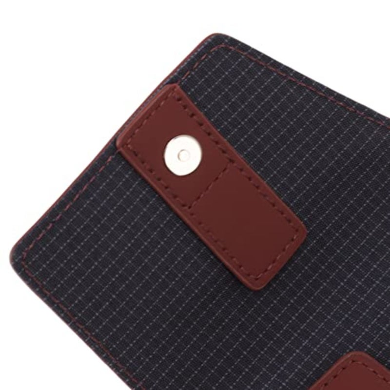 Minimalist Wallet Leather Credit Card Holder Purse Slim Portable Multi Function Card Holder Wallet for Men Women Daily Use Soft Leather Compact Design - Image 2
