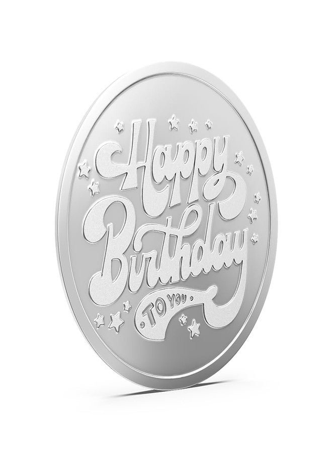 Aspect Bullion Happy Birthday Silver Coin 999 Purity for Gifting & Investment - 5 gm D2 - Image 1