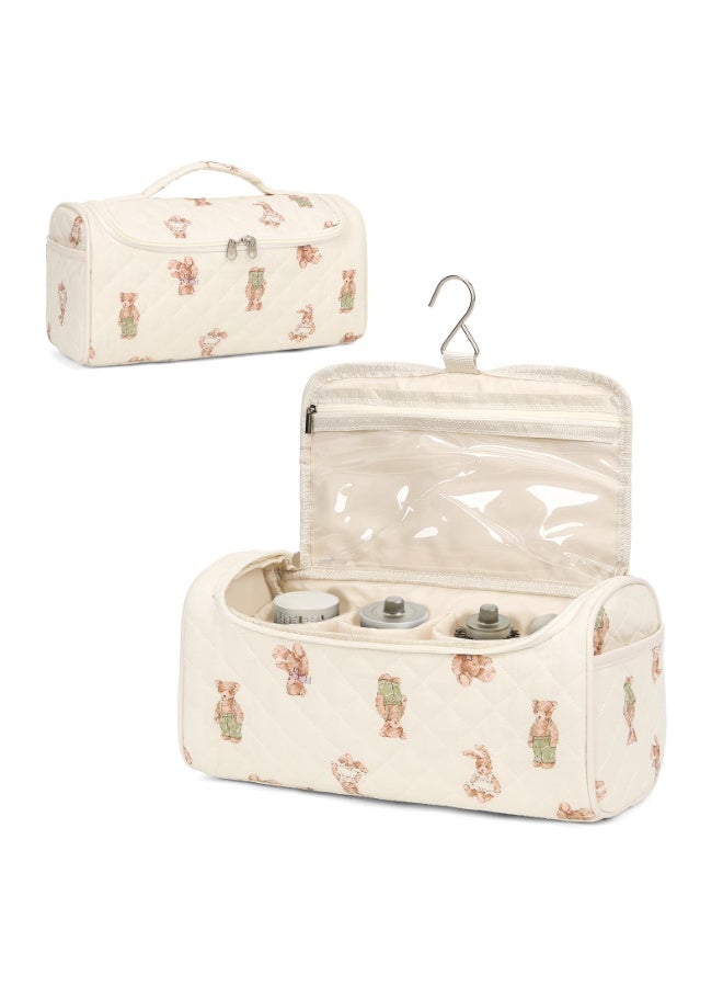 Travel Case Compatible with Dyson Airwrap Styler, Portable Hair Dryer Bag Organizer with Little Bear Design - Image 1