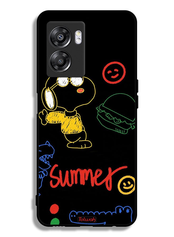 Tolwak OnePlus Nord N300 Protective Case Cover Summer Sticker - Image 2