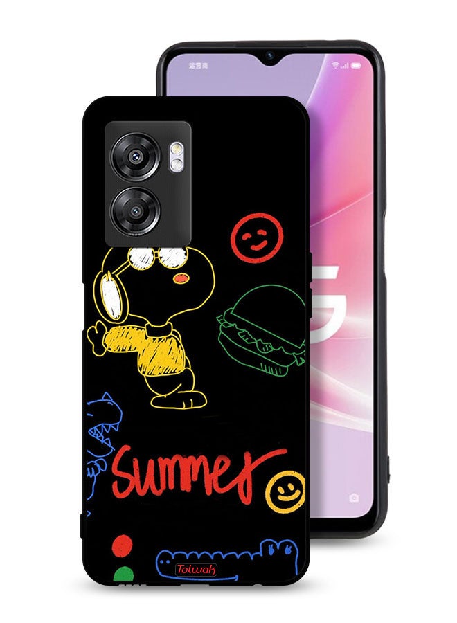 Tolwak OnePlus Nord N300 Protective Case Cover Summer Sticker - Image 1