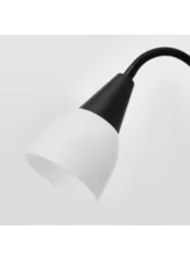 Floor uplighter/reading lamp, black/white - Image 4