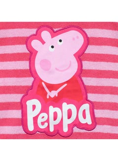 Peppa Pig T-Shirt and Shorts Set | Girls Clothes for Summer | Peppa Towel Shirt and Short Pink 4  - Image 3