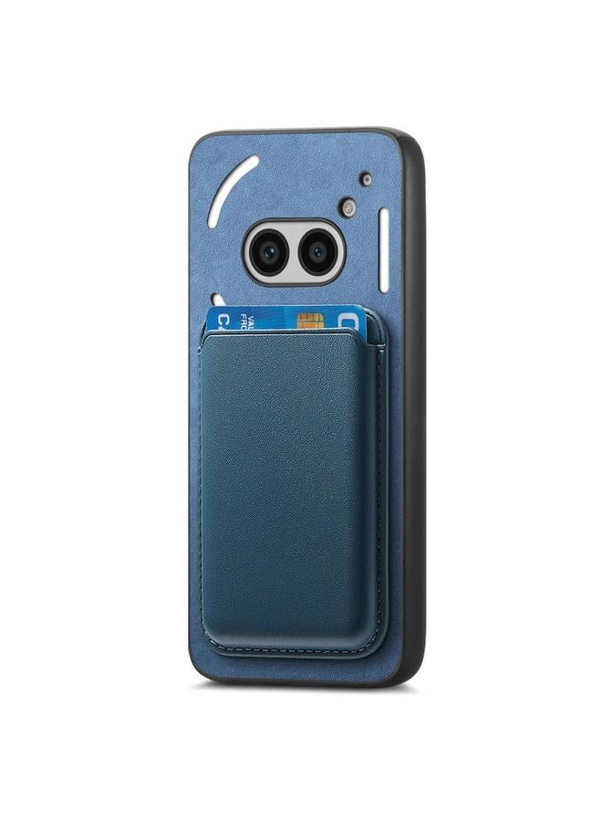 اس-توب جراب لهاتف Nothing Phone 2a Retro Magsafe Card Bag غطاء خلفي من البولي يوريثان - Image 2