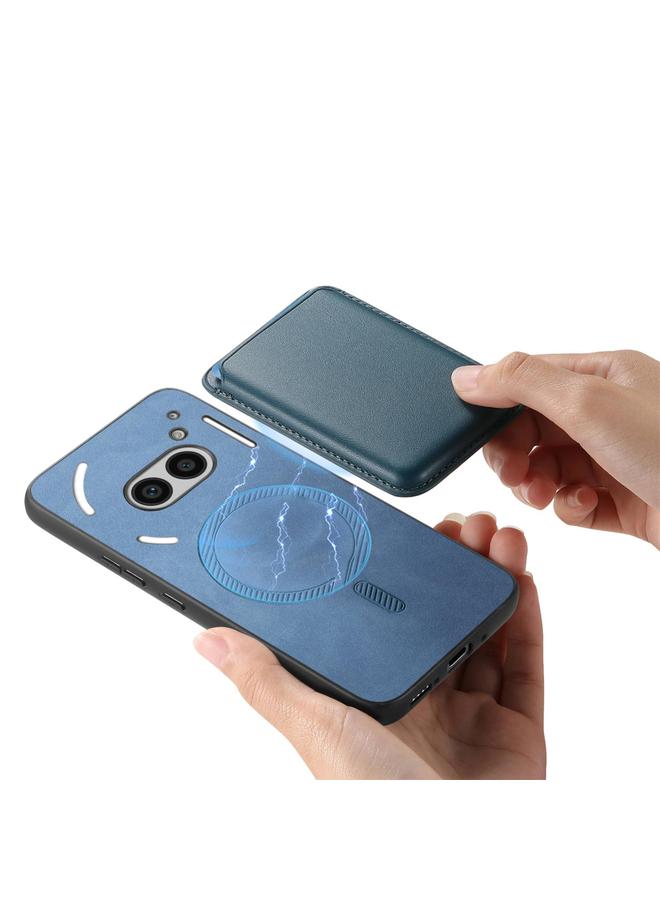 اس-توب جراب لهاتف Nothing Phone 2a Retro Magsafe Card Bag غطاء خلفي من البولي يوريثان - Image 4