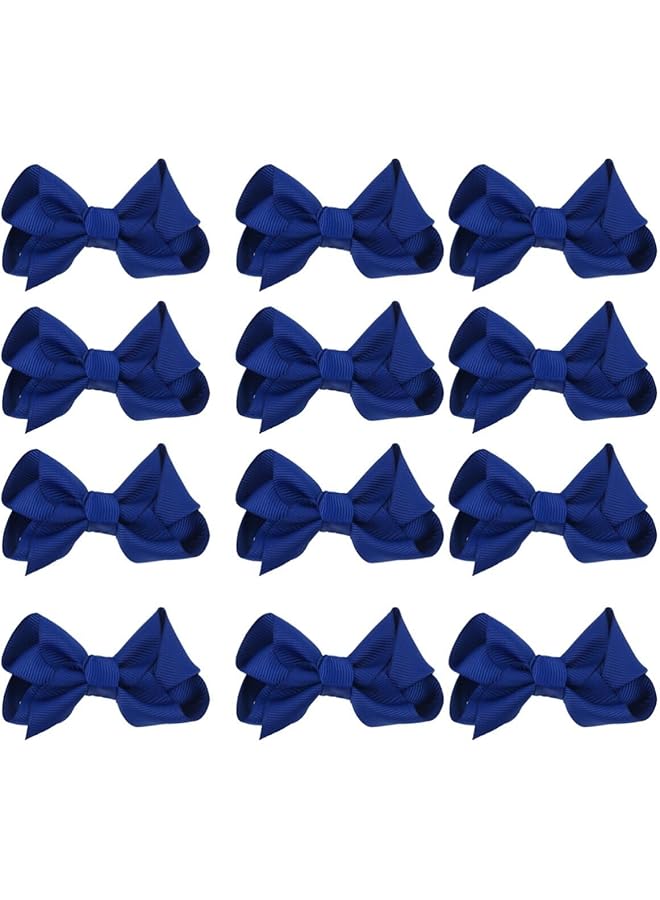 أوزيغالور 12 قطعة من إكسسوارات شعر الفتيات الصغيرات، فيونكات للشعر، إكسسوارات شعر الفتيات الصغيرات، دبابيس شعر ثلاثية الأبعاد على شكل فيونكة، دبابيس شعر على شكل فيونكة، فيونكات شعر للبنات، شرائط، مشبك بطاقة، ربطة عنق - Image 1