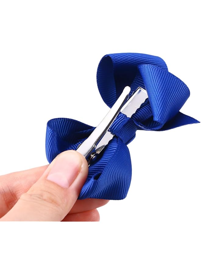 أوزيغالور 12 قطعة من إكسسوارات شعر الفتيات الصغيرات، فيونكات للشعر، إكسسوارات شعر الفتيات الصغيرات، دبابيس شعر ثلاثية الأبعاد على شكل فيونكة، دبابيس شعر على شكل فيونكة، فيونكات شعر للبنات، شرائط، مشبك بطاقة، ربطة عنق - Image 2