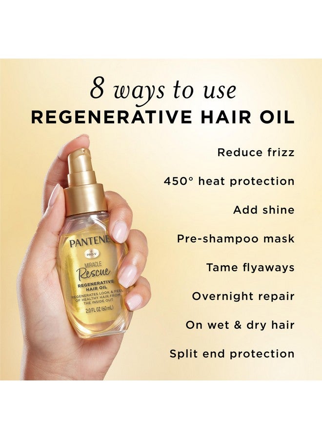 Pantene Miracle Rescue Regenerative Hair Oil, 2.0 FL OZ - Image 5