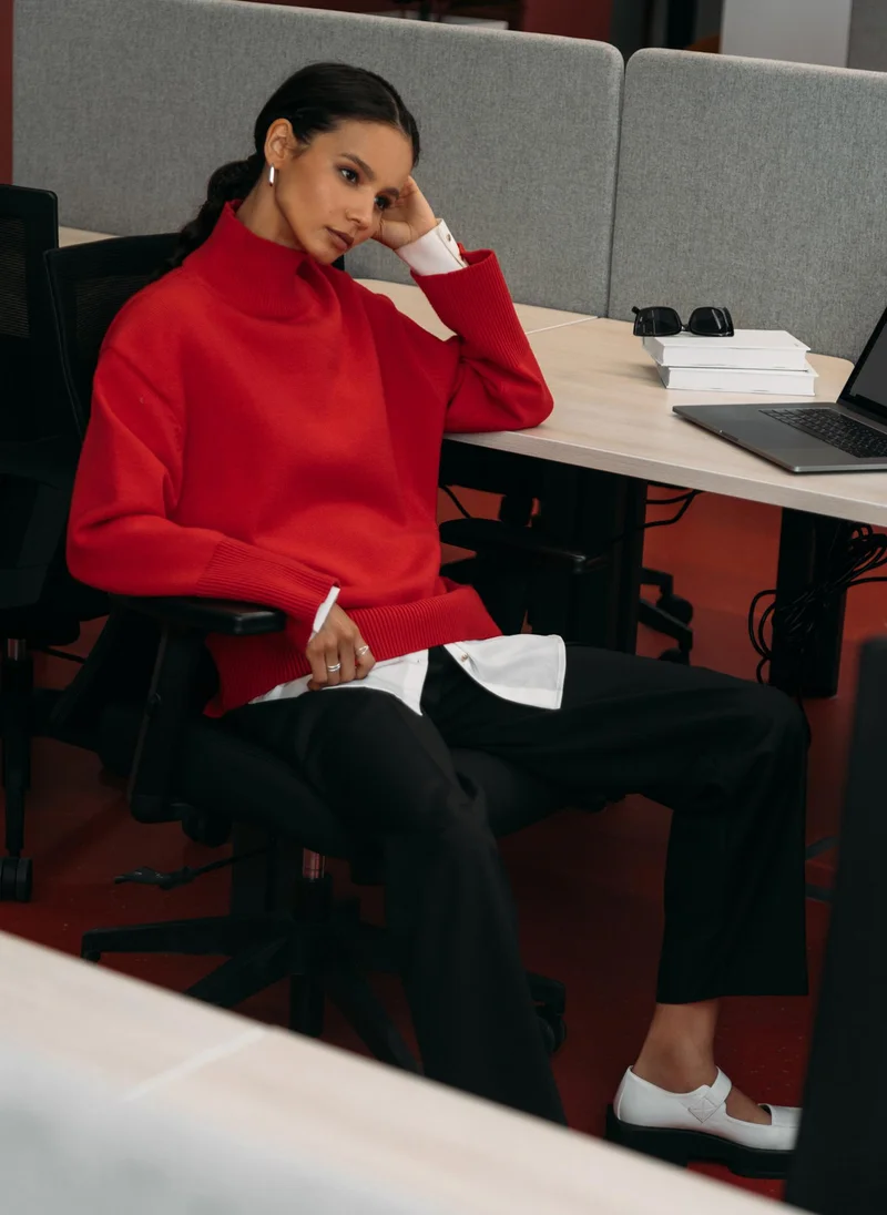 Lichi Oversized jersey sweater