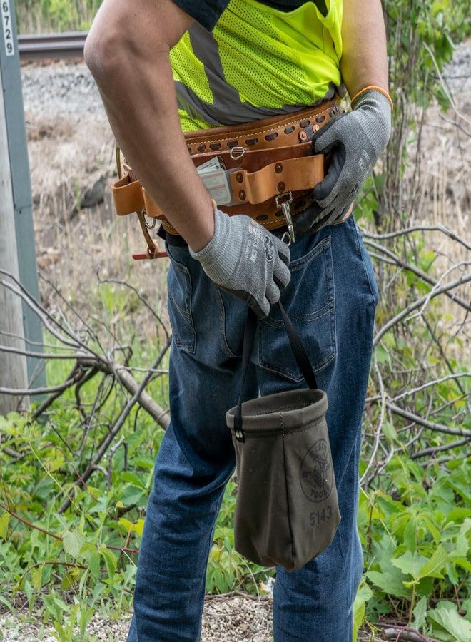 كلاين تولز حقيبة كلاين تولز 5143 من القماش المدبب القاع مع جيبين داخليين ومشبك كبس، مصنوعة من قماش رقم 10 - Image 3