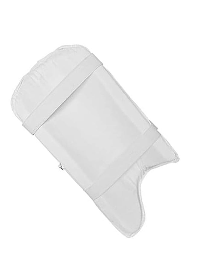 DSC Intense Attitude Cricket Thigh Pad | Szie: Youth Right Hand | Material: Leather | Low Density Foam Inside | With Elasticated Straps | Fully Adjustable Components - Image 5