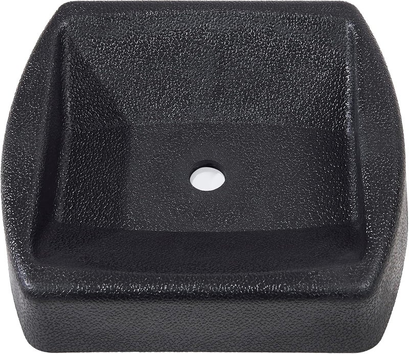 LEORAY Jack Wheel Chock, Reinforced Rubber Jack Caster Wheel Dock for Caravans and Trailers (Dual Wheel) - Image 3