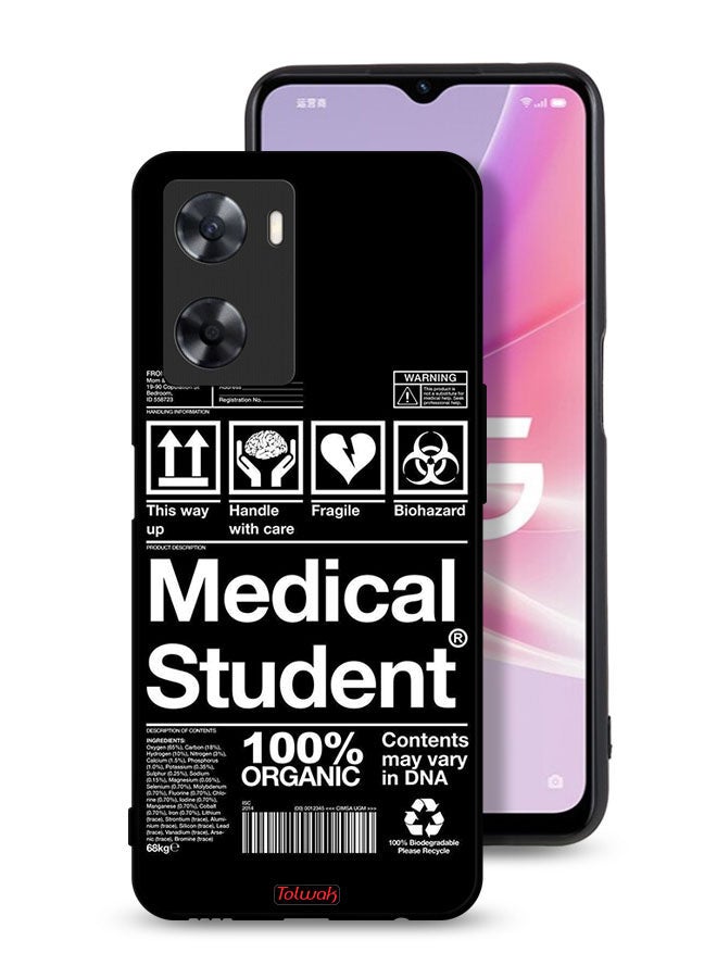 Tolwak Oppo A77s Protective Case Cover Medical Student Sticker - Image 1