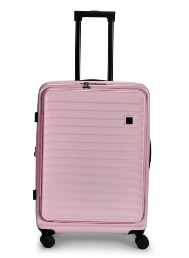 LIMRA Travel bags hard Luggage set 3 pieces size 28/24/20 inch Pink