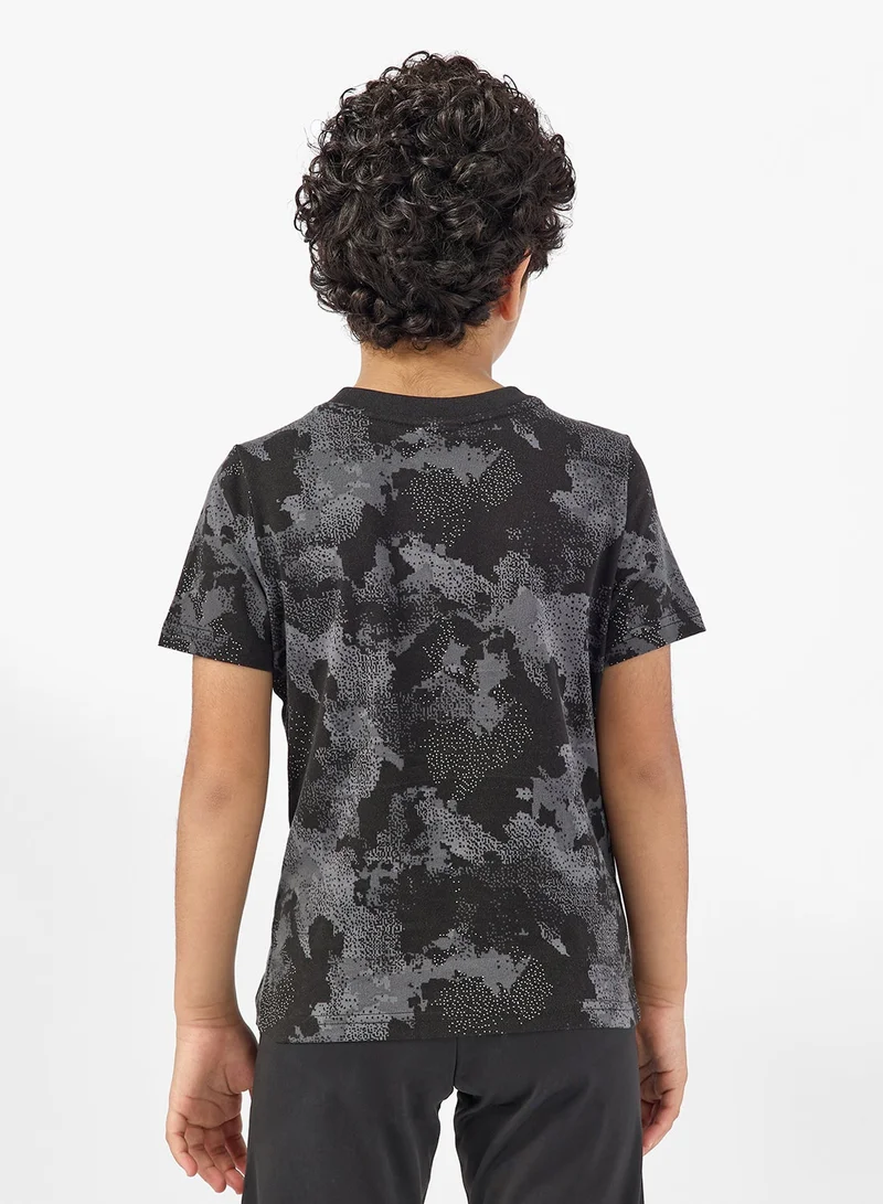 PUMA Kids Essential Camo All-Over Printed T-Shirt