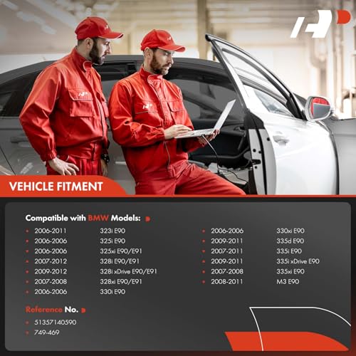 A-Premium Power Window Regulator without Motor Replacement for BMW E90 E91 323i 325i 328i 330i 335i M3 Rear Right Passenger Side - Image 2