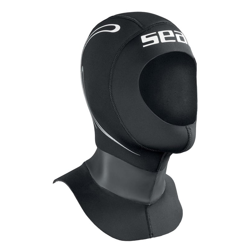 Seac Tekno, 5mm Neoprene Hood for Diving Suit with Air Release Valve Vent System, for Men and Women - Image 3