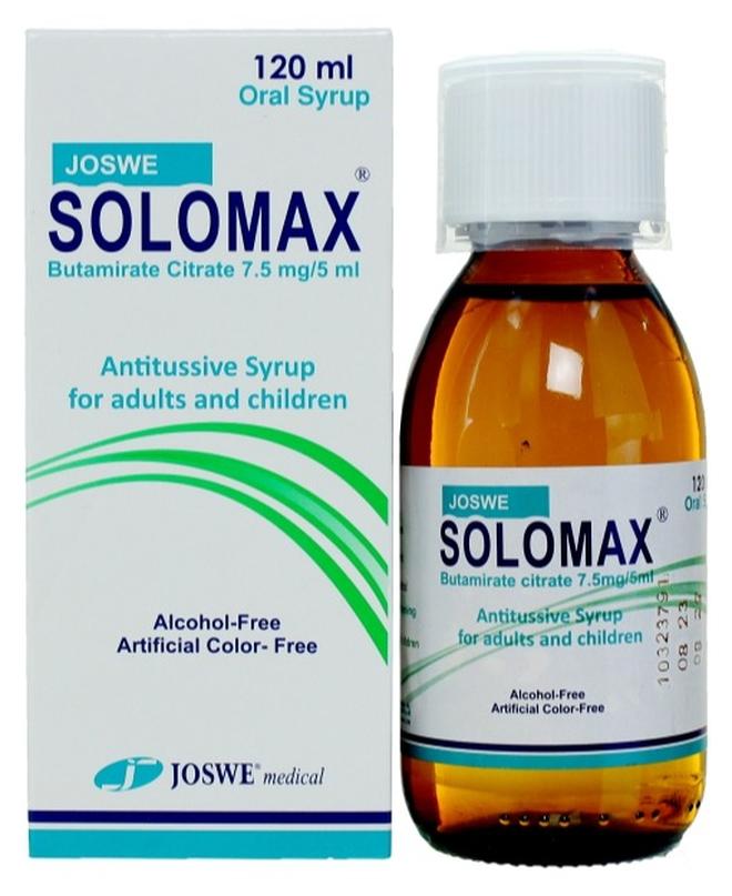 Solomax Syrup 120ml – Cough Relief