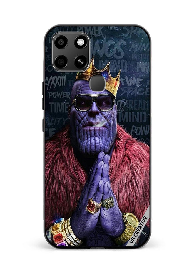 VR CREATIVE Protective Case Cover For Infinix Smart 6 Thanos Design Multicolour - Image 1