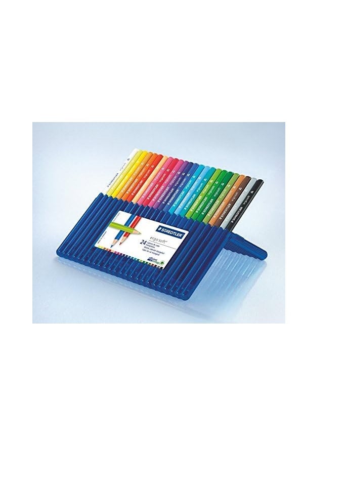 Steadtler - Ergosoft Triangular Colouring Pencils Pack of 24 - Image 1