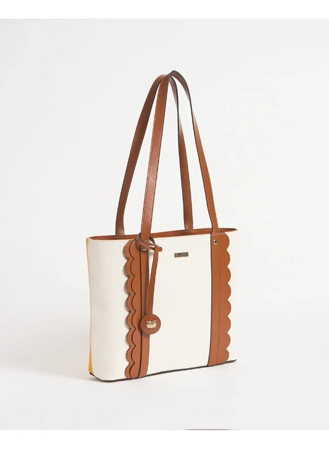 Chumbak Chumbak Moonlit Work Tote | Multipurpose Tote Bag for Work and Travel, Spacious Work Bag