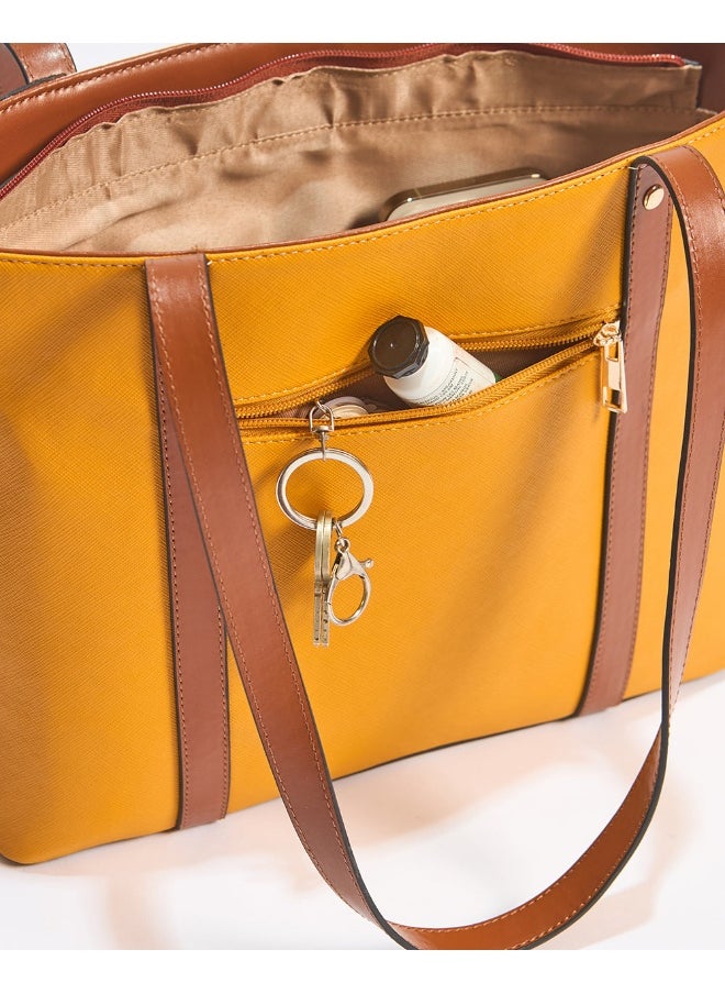 Chumbak - Chumbak Moonlit Work Tote | Multipurpose Tote Bag for Work and Travel, Spacious Work Bag - Image 1