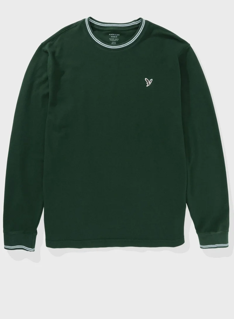 American Eagle Logo Crew Neck T-Shirt