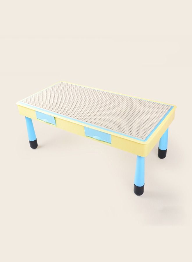 JSAITOYS Educational Intellect Learning Toys Table Building Block Desk - Image 1