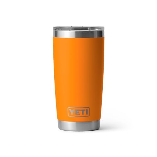 YETI Rambler 20 oz Tumbler, Stainless Steel, Vacuum Insulated with MagSlider Lid, King Crab, 1 Count (Pack of 1) - Image 3