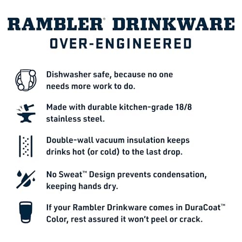 YETI Rambler 20 oz Tumbler, Stainless Steel, Vacuum Insulated with MagSlider Lid, King Crab, 1 Count (Pack of 1) - Image 4