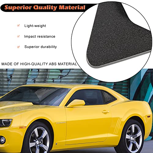 Danti Side Window Louvers for Chevrolet Camaro LS LT RS SS GTS 2010-2015 Windshield Sun Shade Cover Lambo Style Window Cover Matte Black(2pcs) - Image 3