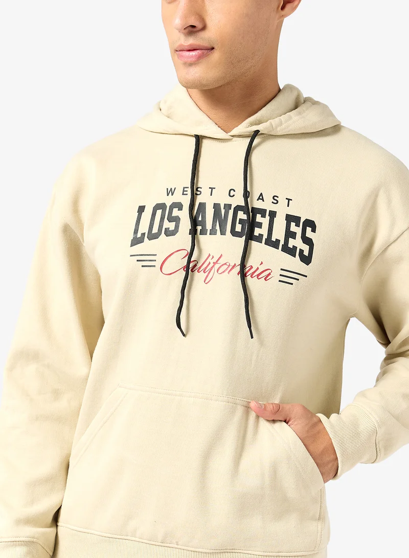 Seventy Five  Graphic Print Hoodie for Men | Best Price UAE
