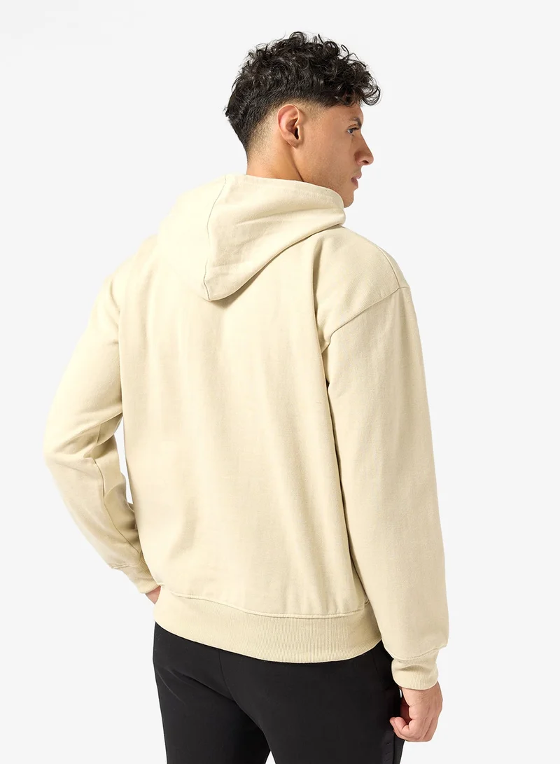 Seventy Five Graphic Print Hoodie