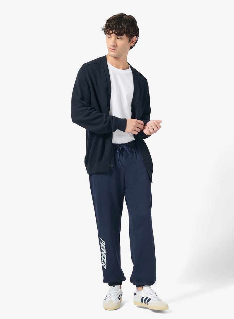 Seventy Five Basics Text Relax Fit Joggers - Image 2