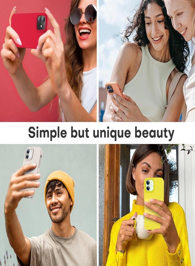 LOVE 3000 جراب LOVE 3000 مصمم خصيصًا لهاتف iPhone 12/iPhone 12 Pro، مصنوع من السيليكون الفاخر مع بطانة داخلية ناعمة من الألياف الدقيقة المقاومة للخدش، جراب واقٍ مقاوم للصدمات مناسب للرجال والنساء والفتيات، مقاس 6.1 بوصة، لون حجري. - Image 2