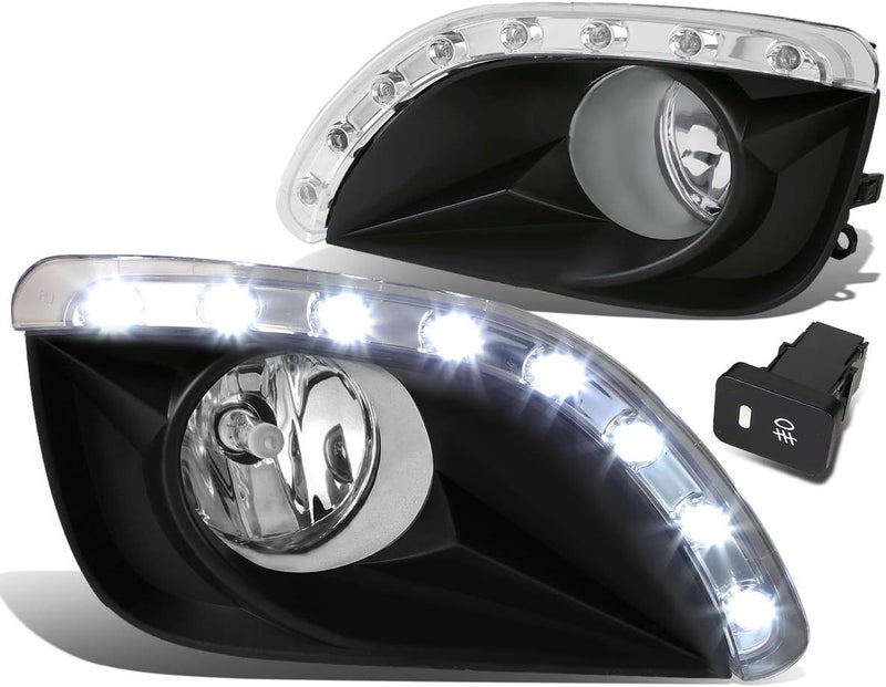 DNA MOTORING مصباح الضباب LED DRL من DNA MOTORING لسيارة كامري 10-11 - Image 1